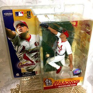 Jim Edmonds McFarlane Sports Picks Fig 2003 Baseball  Vtg NWT